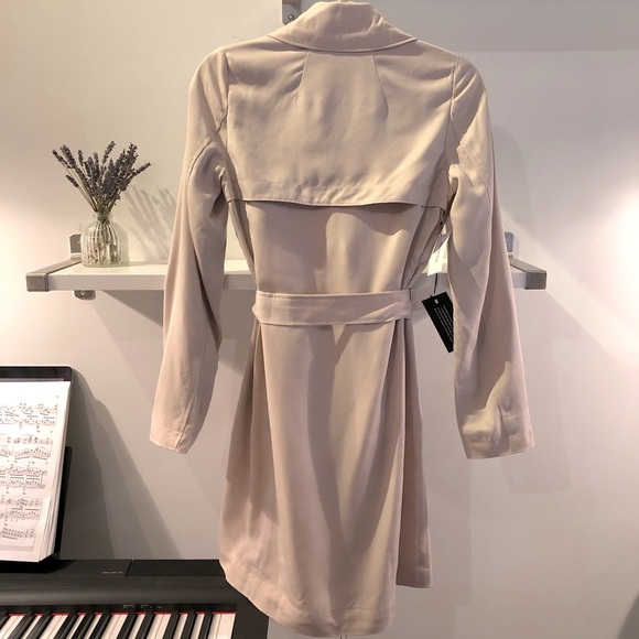 Aritzia Babaton Maximo Trench Coat in Denude XXS - Picture 3 of 9